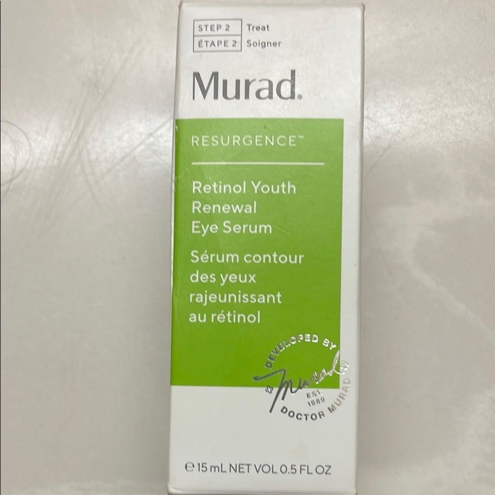 🔅BRAND NEW🔅 MURAD Retinol Youth Renewal Eye Serum in original box 0.5 fl oz